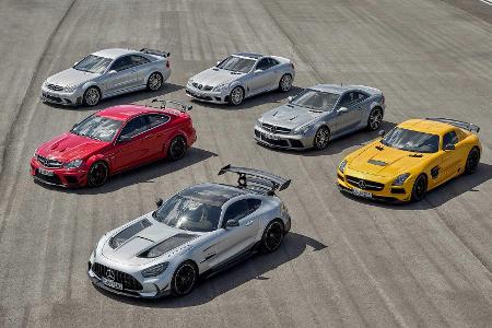 Mercedes-AMG GT Black Series: Topmodell der GT-Familie mit Flat-Plane-V8