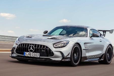 Mercedes-AMG GT Black Series: Topmodell der GT-Familie mit Flat-Plane-V8