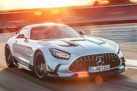 Mercedes-AMG GT Black Series: Topmodell der GT-Familie mit Flat-Plane-V8