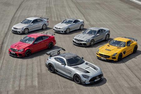 Mercedes-AMG GT Black Series: Topmodell der GT-Familie mit Flat-Plane-V8