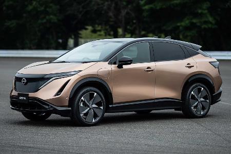 Nissan Ariya (2021): Elektro-SUV mit bis zu 500 km Reichweite Nissan Ariya (2021): Elektro-SUV mit bis zu 500 km Reichweite
