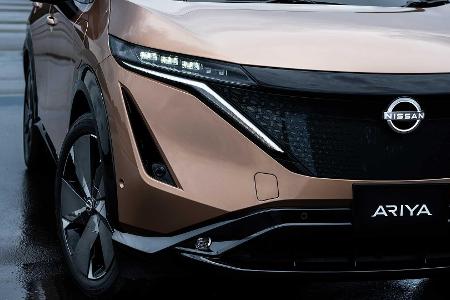 Nissan Ariya (2021): Elektro-SUV mit bis zu 500 km Reichweite