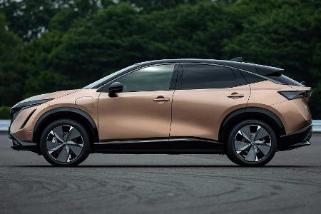 Nissan Ariya (2021): Elektro-SUV mit bis zu 500 km Reichweite