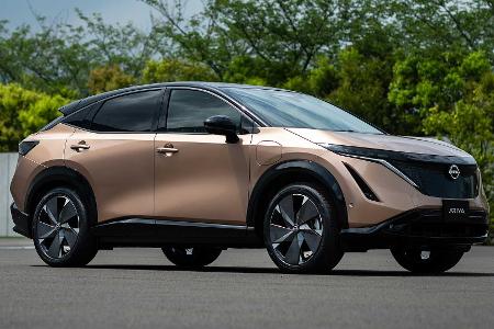 Nissan Ariya (2021): Elektro-SUV mit bis zu 500 km Reichweite