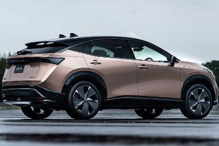Nissan Ariya (2021): Elektro-SUV mit bis zu 500 km Reichweite