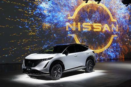 Nissan Ariya (2021): Elektro-SUV mit bis zu 500 km Reichweite