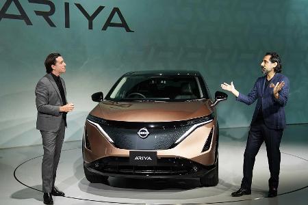Nissan Ariya (2021): Elektro-SUV mit bis zu 500 km Reichweite