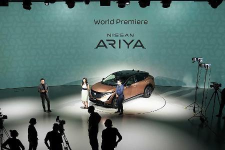 Nissan Ariya (2021): Elektro-SUV mit bis zu 500 km Reichweite