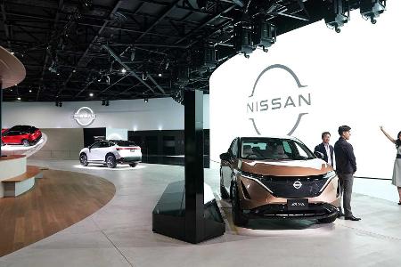 Nissan Ariya (2021): Elektro-SUV mit bis zu 500 km Reichweite