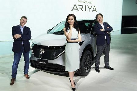 Nissan Ariya (2021): Elektro-SUV mit bis zu 500 km Reichweite