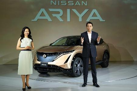 Nissan Ariya (2021): Elektro-SUV mit bis zu 500 km Reichweite