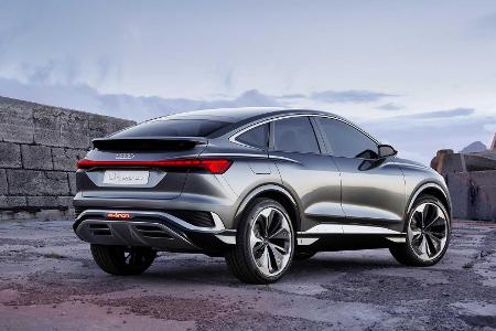 Audi Q4 Sportback e-tron Concept: Seriennaher Ausblick auf 2021