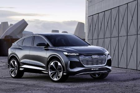Audi Q4 Sportback e-tron Concept: Seriennaher Ausblick auf 2021