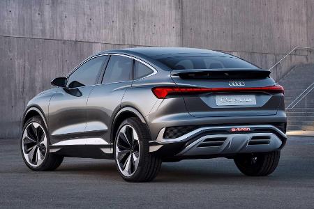 Audi Q4 Sportback e-tron Concept: Seriennaher Ausblick auf 2021