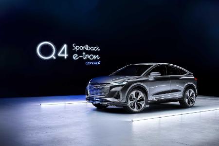 Audi Q4 Sportback e-tron Concept: Seriennaher Ausblick auf 2021