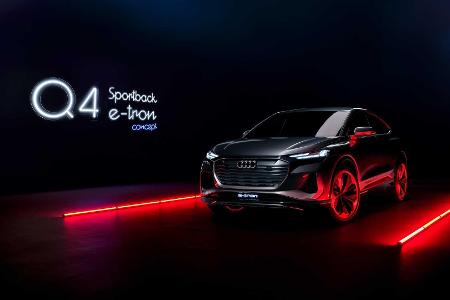 Audi Q4 Sportback e-tron Concept: Seriennaher Ausblick auf 2021