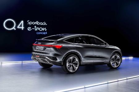 Audi Q4 Sportback e-tron Concept: Seriennaher Ausblick auf 2021