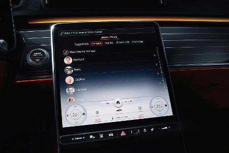Mercedes S-Klasse (2021): Jetzt ist der Innenraum offiziell