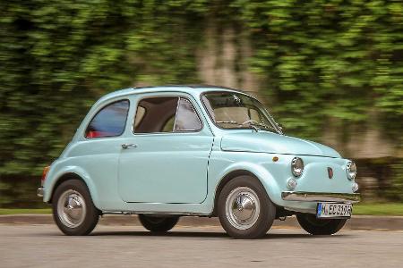 Zeitreise: Unterwegs im alten Fiat 500