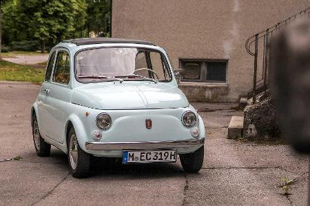 Zeitreise: Unterwegs im alten Fiat 500