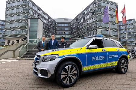 Mercedes GLC F-CELL für die Hamburger Polizei