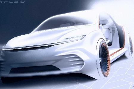 FCA auf der CES: Chrysler Airflow Vision und Jeeps Plug-in-Hybride