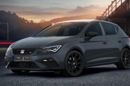 Seat Ateca FR Black Edition und Leon TGI FR Black Matt Edition