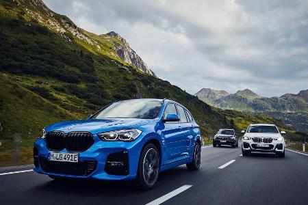 BMW X1 xDrive25e und X2 xDrive25e: Kompakt-SUVs mit Plug-in-Hybrid
