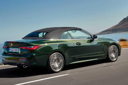 BMW 4er Cabrio (2021): Riesen-Niere und Gewicht sparendes Textilverdeck