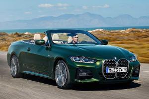 BMW 4er Cabrio (2021): Riesen-Niere und Gewicht sparendes Textilverdeck