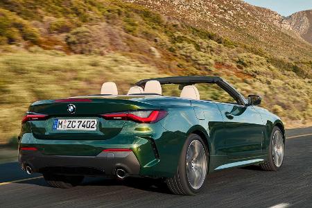 BMW 4er Cabrio (2021): Riesen-Niere und Gewicht sparendes Textilverdeck