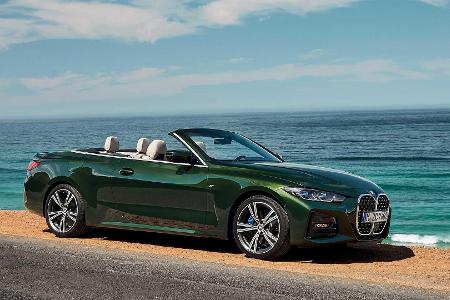 BMW 4er Cabrio (2021): Riesen-Niere und Gewicht sparendes Textilverdeck