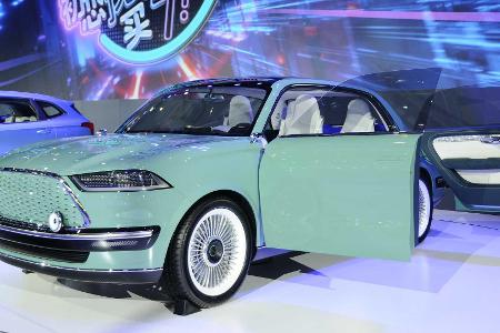 Great Wall Ora Futuristic Concept: Schicke Limousine im Retro-Look