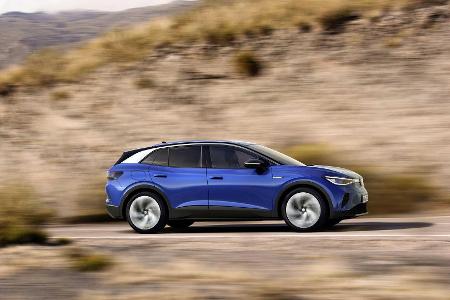 VW ID.4 (2021): Das Elektro-SUV ist 30 Zentimeter länger als der ID.3