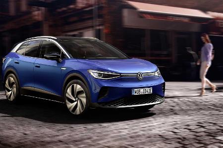 VW ID.4 (2021): Das Elektro-SUV ist 30 Zentimeter länger als der ID.3