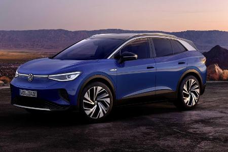 VW ID.4 (2021): Das Elektro-SUV ist 30 Zentimeter länger als der ID.3