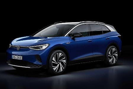VW ID.4 (2021): Das Elektro-SUV ist 30 Zentimeter länger als der ID.3