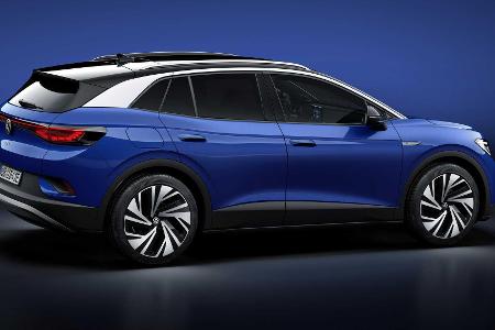 VW ID.4 (2021): Das Elektro-SUV ist 30 Zentimeter länger als der ID.3
