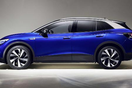 VW ID.4 (2021): Das Elektro-SUV ist 30 Zentimeter länger als der ID.3