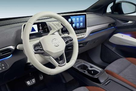 VW ID.4 (2021): Das Elektro-SUV ist 30 Zentimeter länger als der ID.3