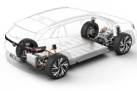 VW ID.4 (2021): Das Elektro-SUV ist 30 Zentimeter länger als der ID.3