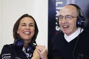 Für Claire und Frank Williams ist Monza ihr letztes Rennen in der Formel 1