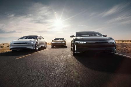 Lucid Air (2021): Neue Elektro-Limousine tritt gegen Tesla Model S an
