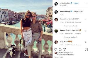 Egle Ruskyte und Nico Hülkenberg bei ihrer Verlobung in Venedig