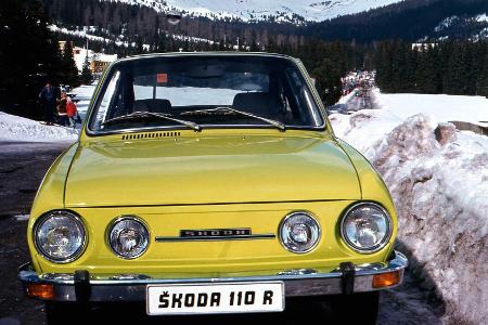 Skoda-Historie: Vor 50 Jahren wurde das Sportcoupé 110 R präsentiert