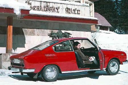Skoda-Historie: Vor 50 Jahren wurde das Sportcoupé 110 R präsentiert