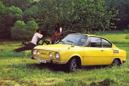 Skoda-Historie: Vor 50 Jahren wurde das Sportcoupé 110 R präsentiert