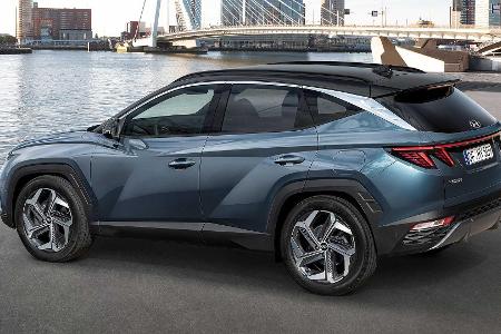 Hyundai Tucson (2021): Neue Generation des Kompakt-SUVs ist extrem kantig