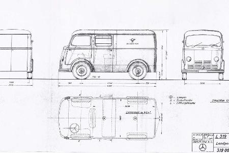 Mercedes L 319/O 319: Premiere vor 65 Jahren