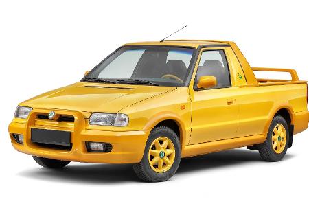 Skoda-Historie: Der Felicia Fun, ein Freizeit-Pick-up mit pfiffigem Innenraum